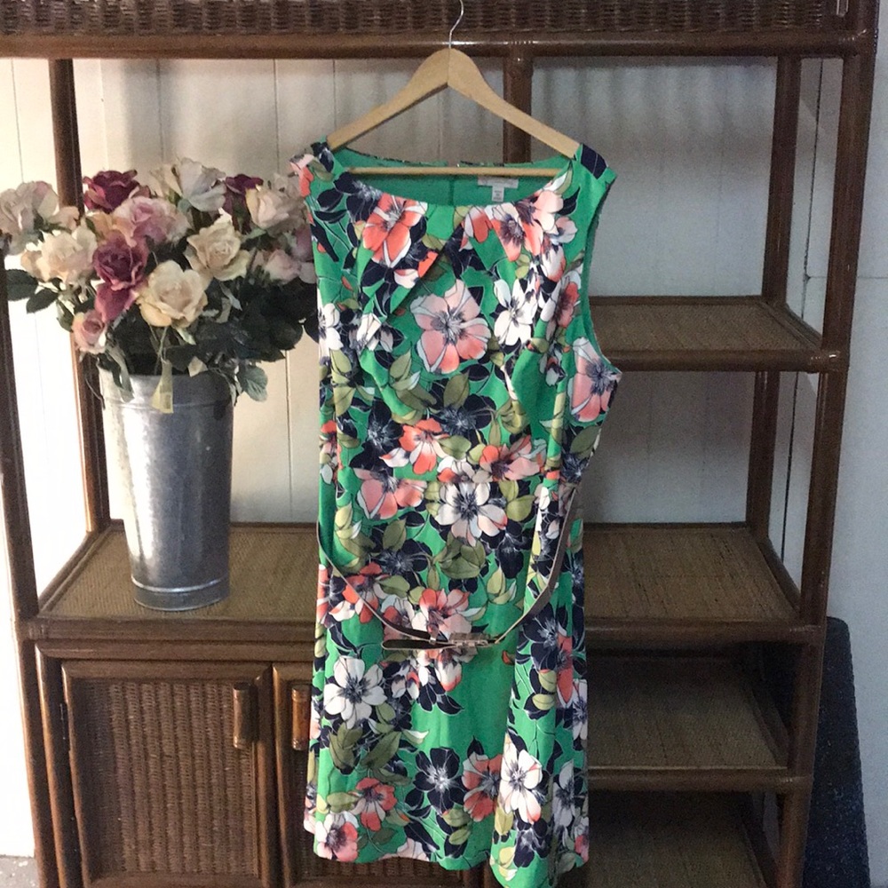 Size 20 Dress Barn floral dress